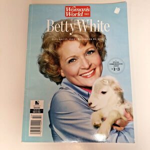 Women’s World Tribute Magazine Betty White Special Cover No. 1 Of 3 2022 USA